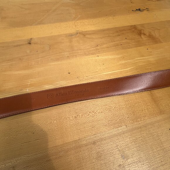 Mens Leather Belt Size 38 - Picture 5 of 12